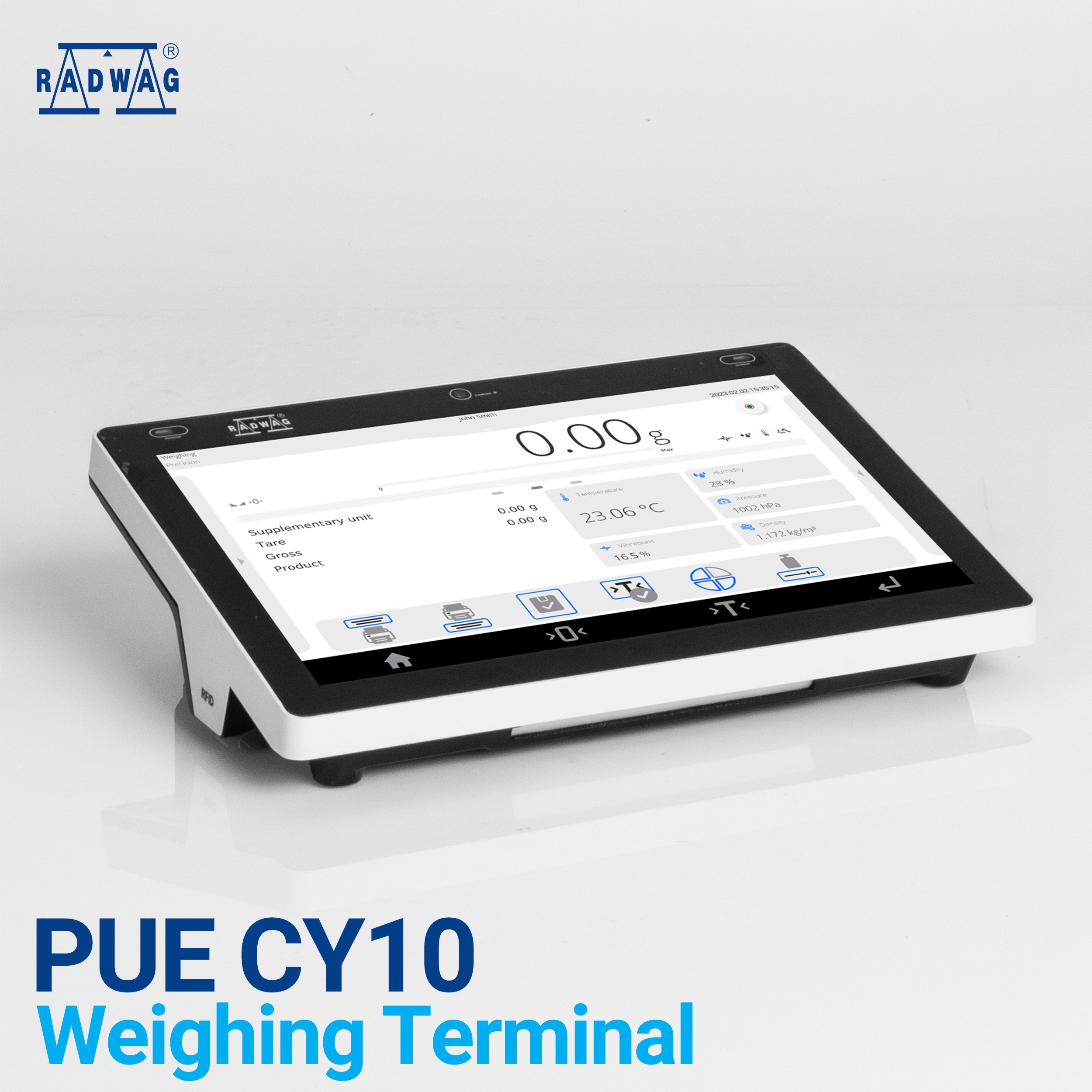 RADWAG PUE CY10 Advanced Terminal For Modern Industry